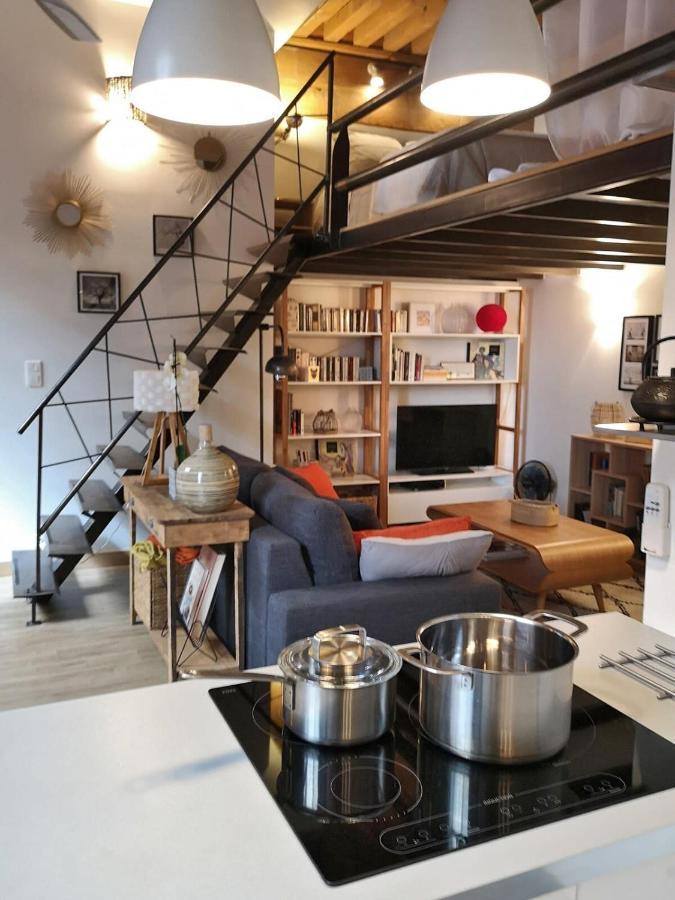 Authentic Loft With Mezzanine & Exposed Stones Heart Of Lyon 아파트 외부 사진